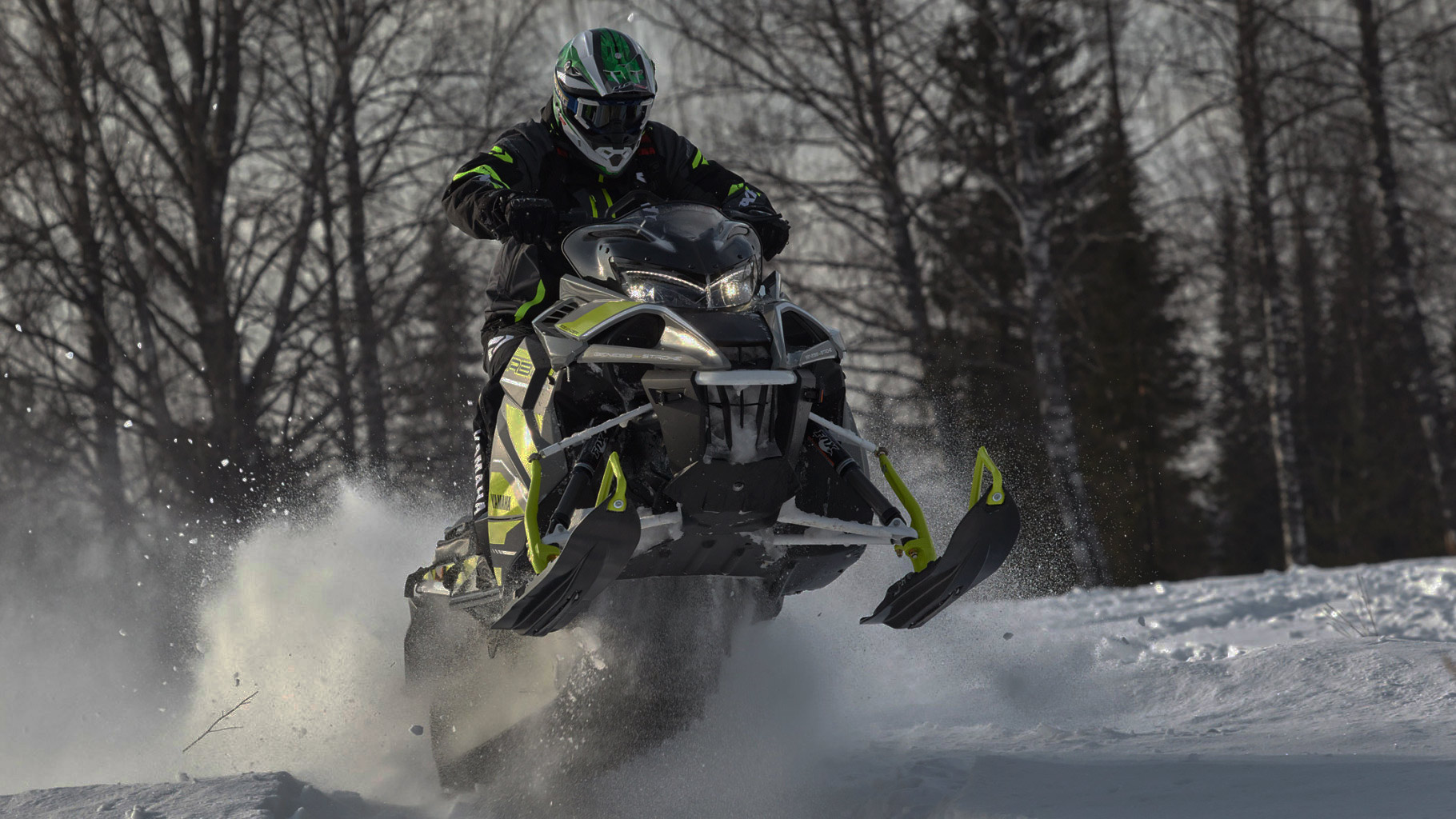 Снегоходы Yamaha для активного отдыха зимой !